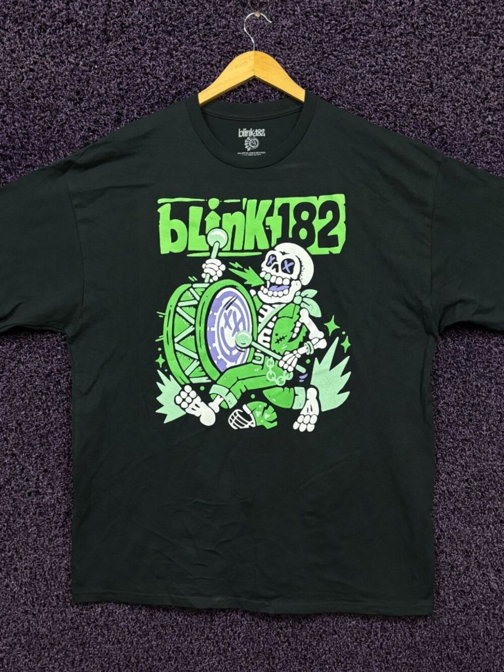 Blink-182 Football Marching Band Bass Drummer T-Shirt XXL